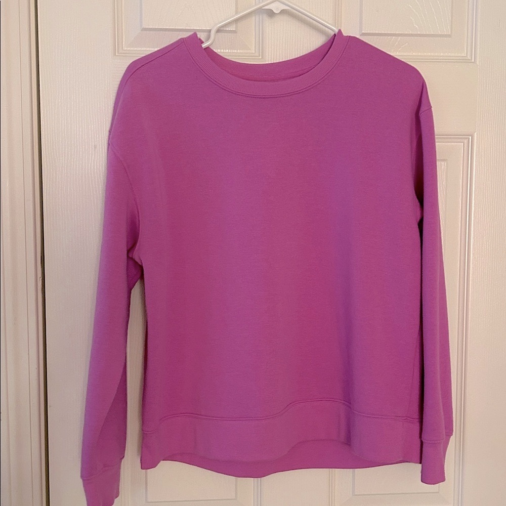 Lilac Pink-Purple Crewneck Sweatshirt